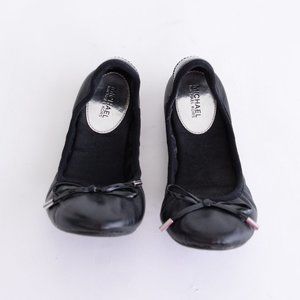 Michael Kors Black City Ballet Flats Size 5.5